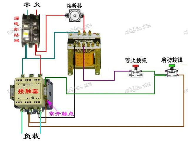 配电箱图示